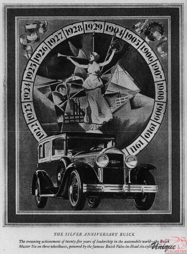 1929 Buick Silver Anniversary Brochure Page 4